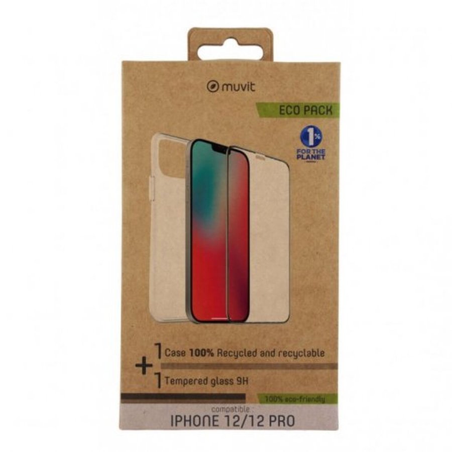 Mobilcover Muvit Gennemsigtig Smartphone Apple iPhone 12, 12 Pro #7
