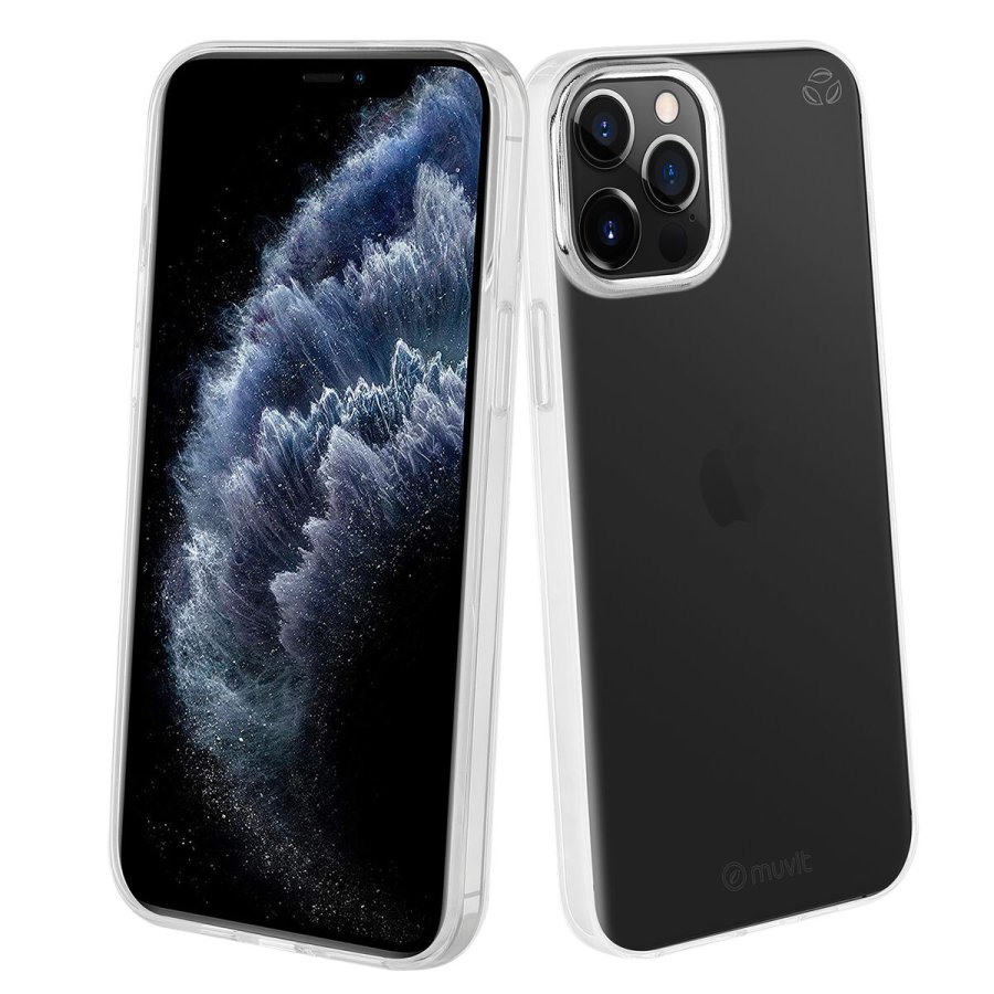 Mobilcover Muvit for Change iPhone 12 Pro Max Gennemsigtig #2