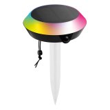 Solcellelampe Muvit MIOSGL001 G 1,5 W Hvid Multifarvet E27 IP65 RGB (2700 K) (6500 K) #2
