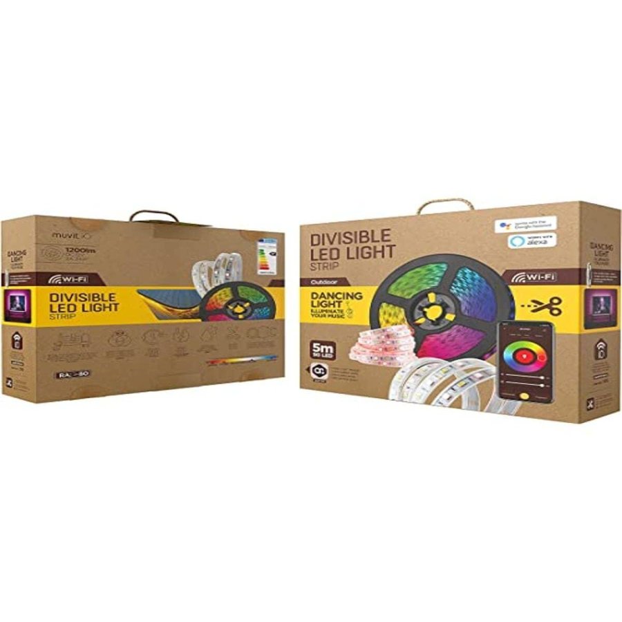 LED-b�nd Muvit iO Hvid Multifarvet F 5 m #3