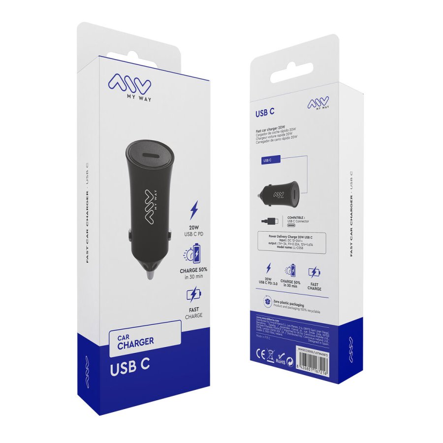 Biloplader Myway Sort 20 W #3