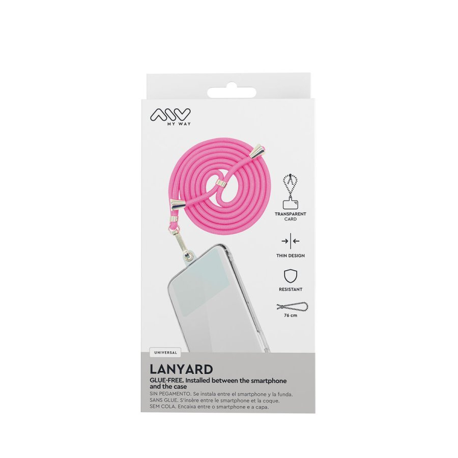 N�glesnor til mobiltelefon Myway Pink #5