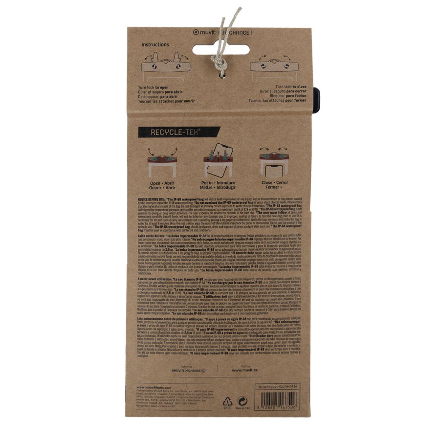 Vandt�t boks Muvit for Change Sort Universal 6,5