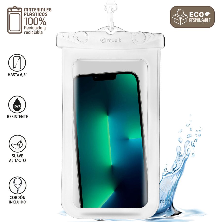 Vandt�t boks Muvit for Change Hvid Universal 6,5