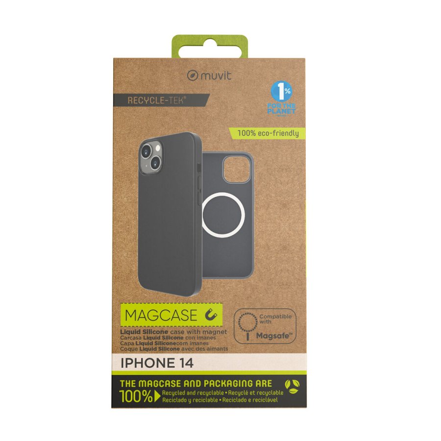 Mobilcover Muvit for Change iPhone 14 Magnetisk #1