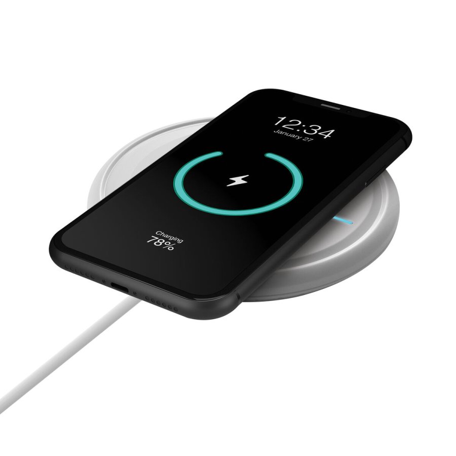 Tr�dl�s oplader Muvit for Change W114-R WHITE Hvid #2