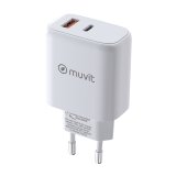V�goplader Muvit for Change MCD356 Hvid 18 W 45 W #1