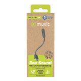 USB-C til Jack 3.5 mm-adapter Muvit for Change JDS-C35 Sort #5