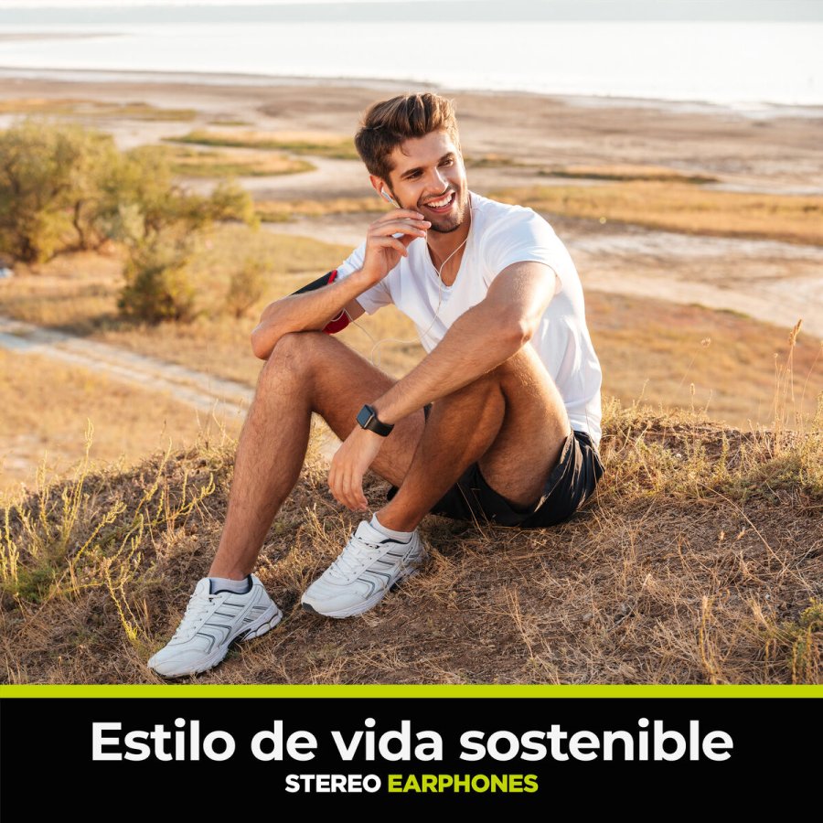 Hovedtelefoner Muvit for Change E57 Hvid #3