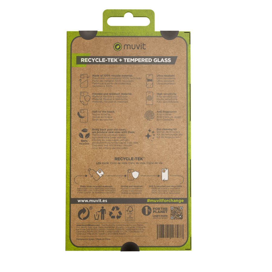 Mobileetui og -beskytter Muvit for Change Oppo A98 Sort Oppo A98 #4