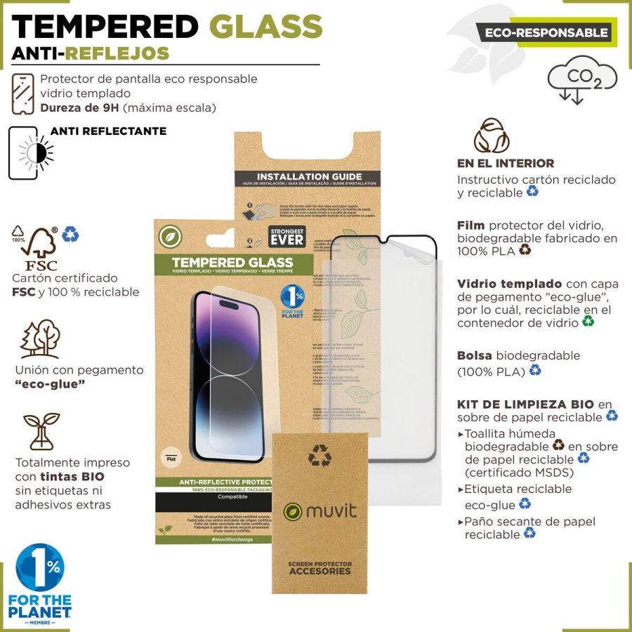 Mobil sk�rmprojektor Muvit for Change iPhone 15 Pro #2