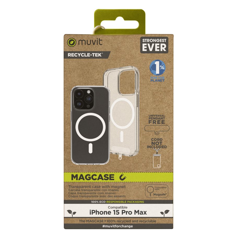 Mobilcover Muvit for Change iPhone 15 Pro iPhone 15 Pro Magnetisk #1
