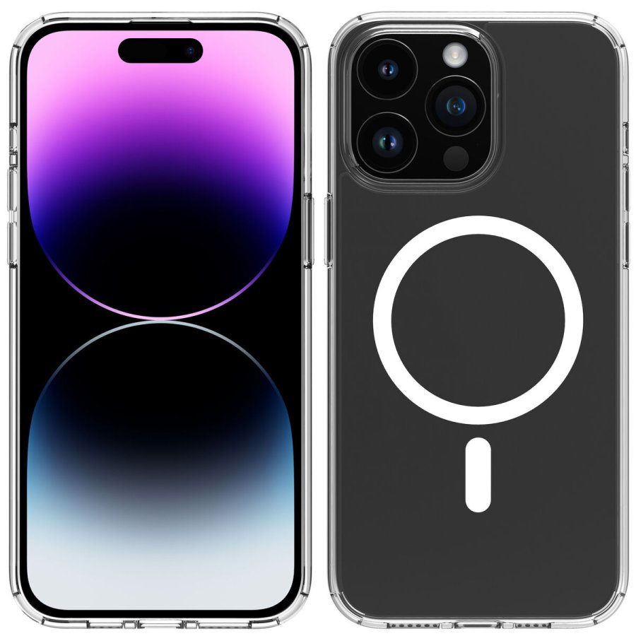 Mobilcover Muvit for Change iPhone 15 Pro Max Clear Magnetisk #4