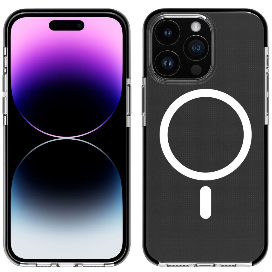 Mobilcover Muvit for Change iPhone 15 Pro Clear Magnetisk #3