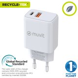 V�goplader Muvit for Change MC-215 Hvid 18 W 25 W #3