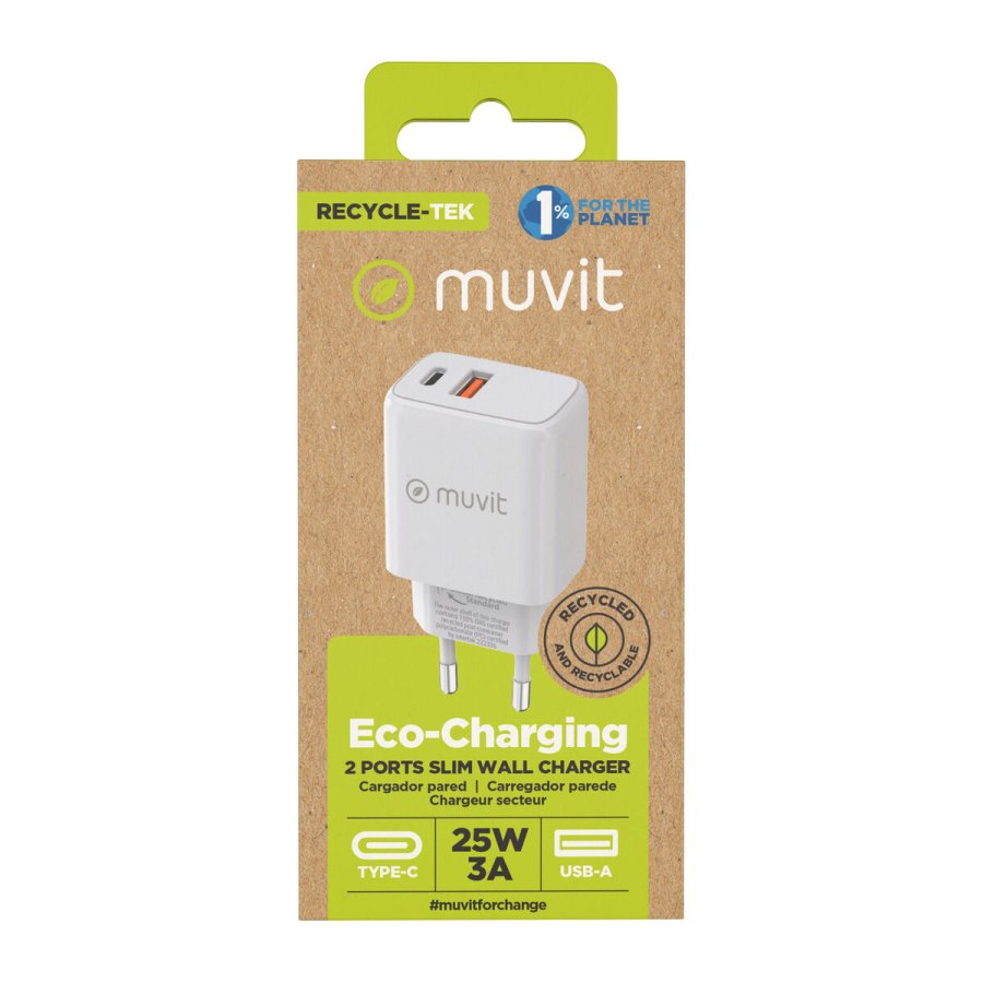 V�goplader Muvit for Change MC-215 Hvid 18 W 25 W #4
