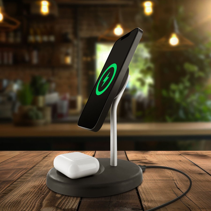 Tr�dl�s oplader Muvit for Change APH-WC109 Sort #3