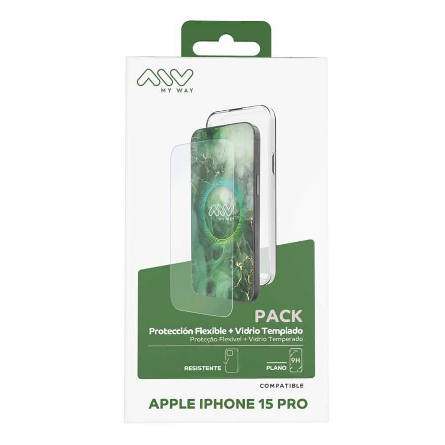 Mobileetui og -beskytter Myway iPhone 15 Pro #5