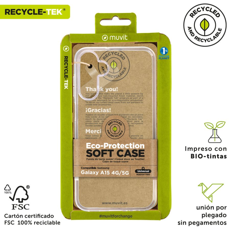 Mobilcover Muvit for Change Galaxy A15 Samsung Galaxy A14 5G #3