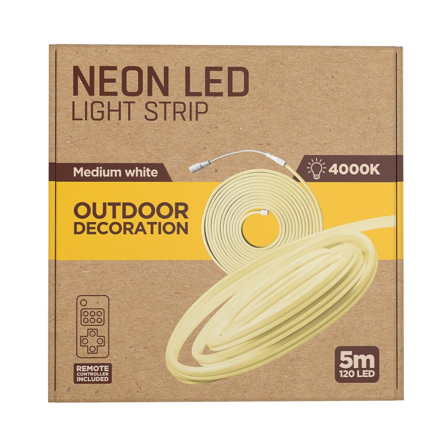 LED-b�nd muvit iO iO Gennemsigtig 5 m Neon #5
