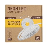 LED-b�nd muvit iO iO Kold hvid Gennemsigtig 5 m Neon #5
