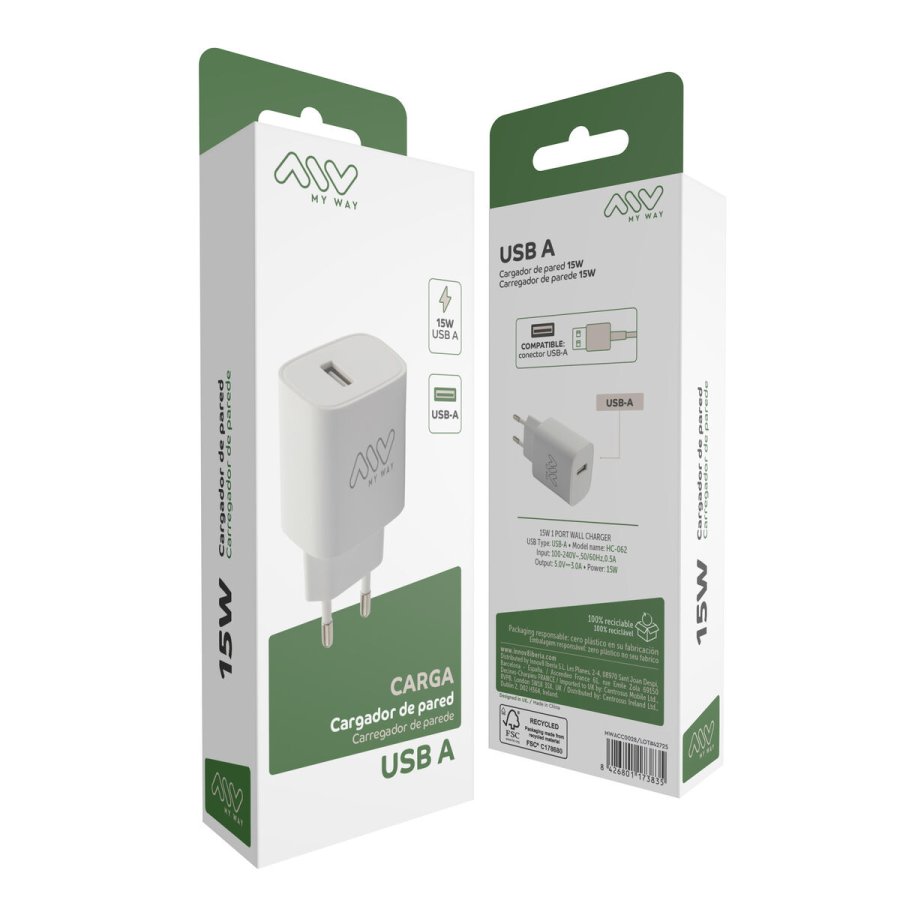 V�goplader Myway Hvid 15 W #5