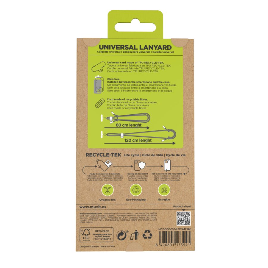 N�glesnor til mobiltelefon Muvit for Change Sand #5