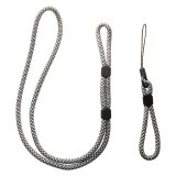 N�glesnor til mobiltelefon Muvit for Change Sort Hvid #7