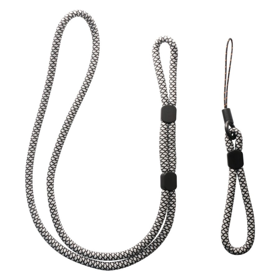 N�glesnor til mobiltelefon Muvit for Change Sort Hvid #7