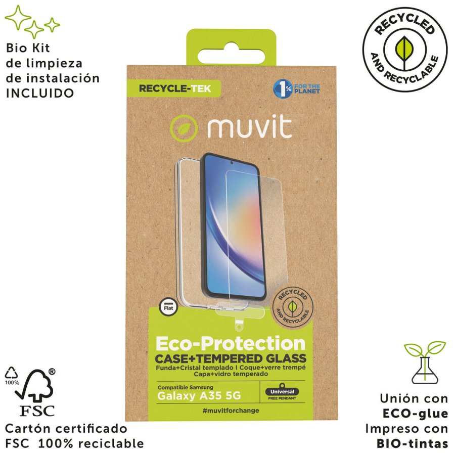 Mobileetui og -beskytter Muvit for Change Samsung Galaxy A35 5G Samsung Galaxy A34 5G #5