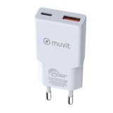 V�goplader Muvit for Change HC-263 Hvid 18 W 30 W #1