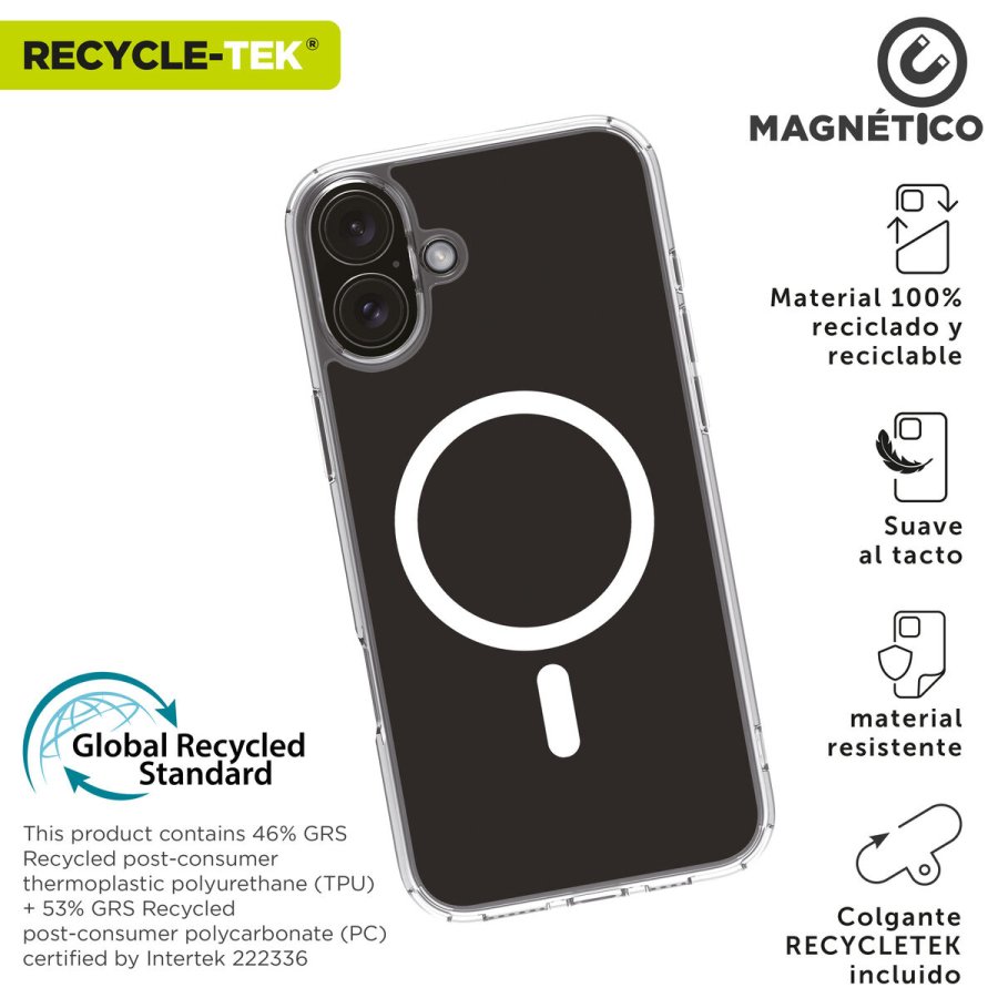 Mobilcover Muvit for Change iPhone 16 Plus Magnetisk #2