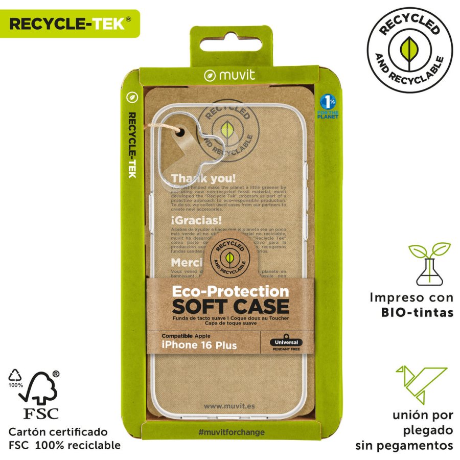 Mobilcover Muvit for Change iPhone 16 Plus #3