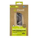 Mobileetui og -beskytter Muvit for Change iPhone 16 Sort #1