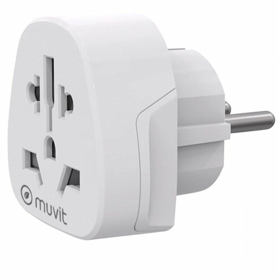 Universal adapter Muvit For Change MCADP0007 Hvid #1