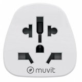 Universal adapter Muvit For Change MCADP0007 Hvid #3