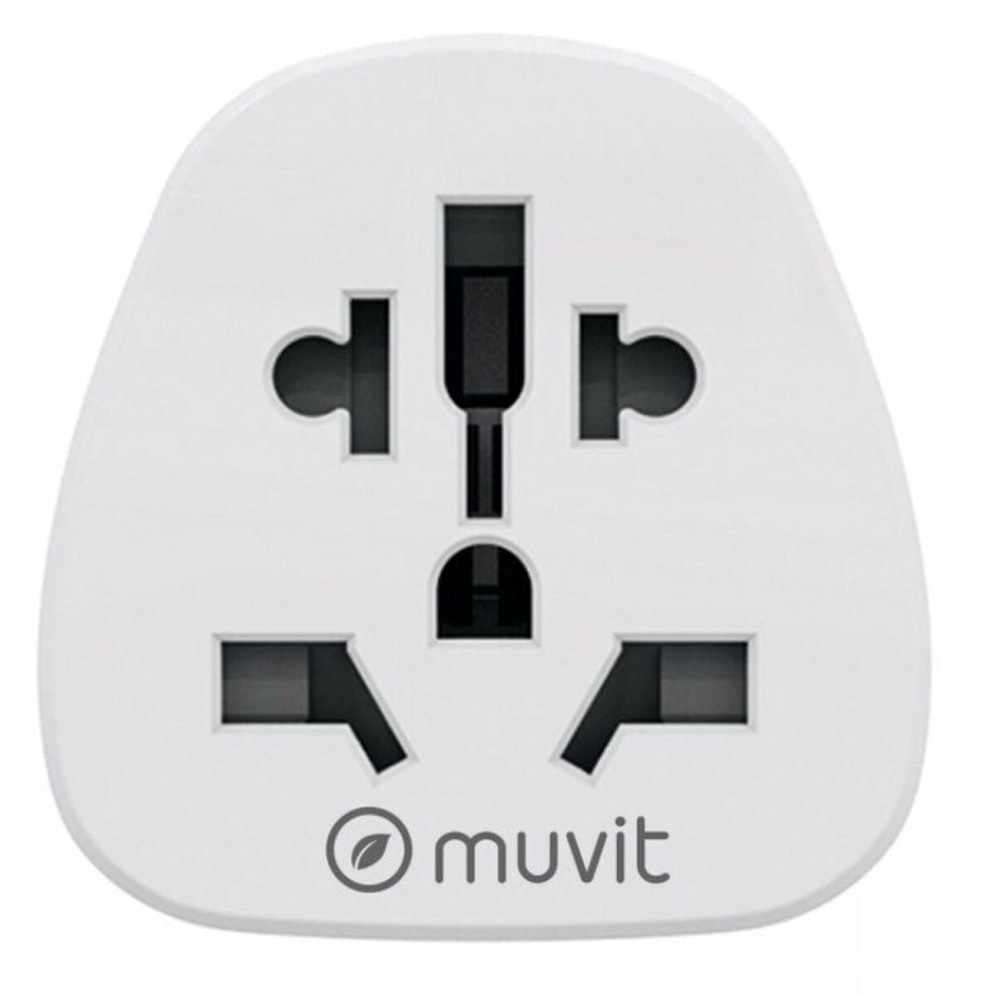 Universal adapter Muvit For Change MCADP0007 Hvid #3