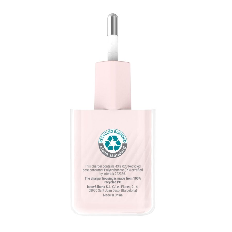 V�goplader + USB-C kabel Muvit for Change  Glass GaN Pink #4