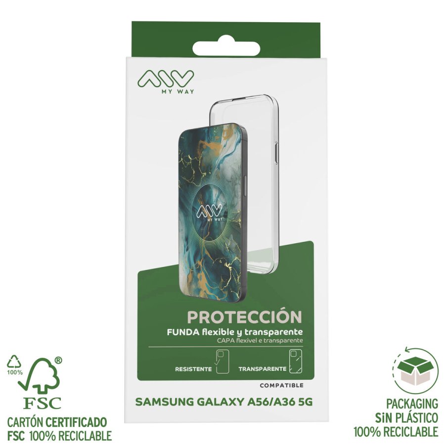 Mobilcover Myway Galaxy A56/A36 5G Gennemsigtig #3