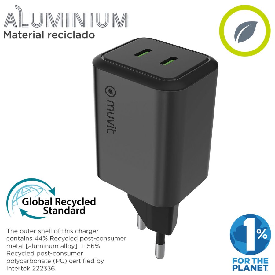 V�goplader Muvit WCEU66-45-C2 S�lvfarvet 45 W #3