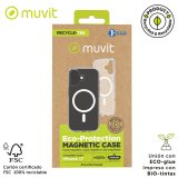 Mobilcover Muvit for Change iPhone 17 Gennemsigtig #3