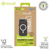 Mobilcover Muvit for Change iPhone Air Gennemsigtig #3