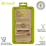 Mobilcover Muvit for Change iPhone 17 Gennemsigtig #3