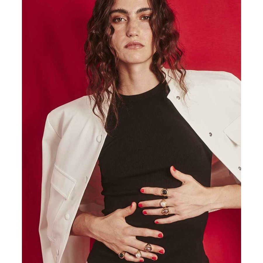 Ring til kvinder Majorica 17217.07.1.917.010.1 Gylden #2