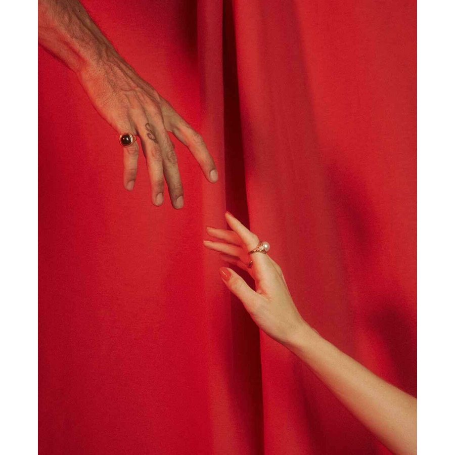 Ring til kvinder Majorica 17217.07.1.917.010.1 Gylden #5