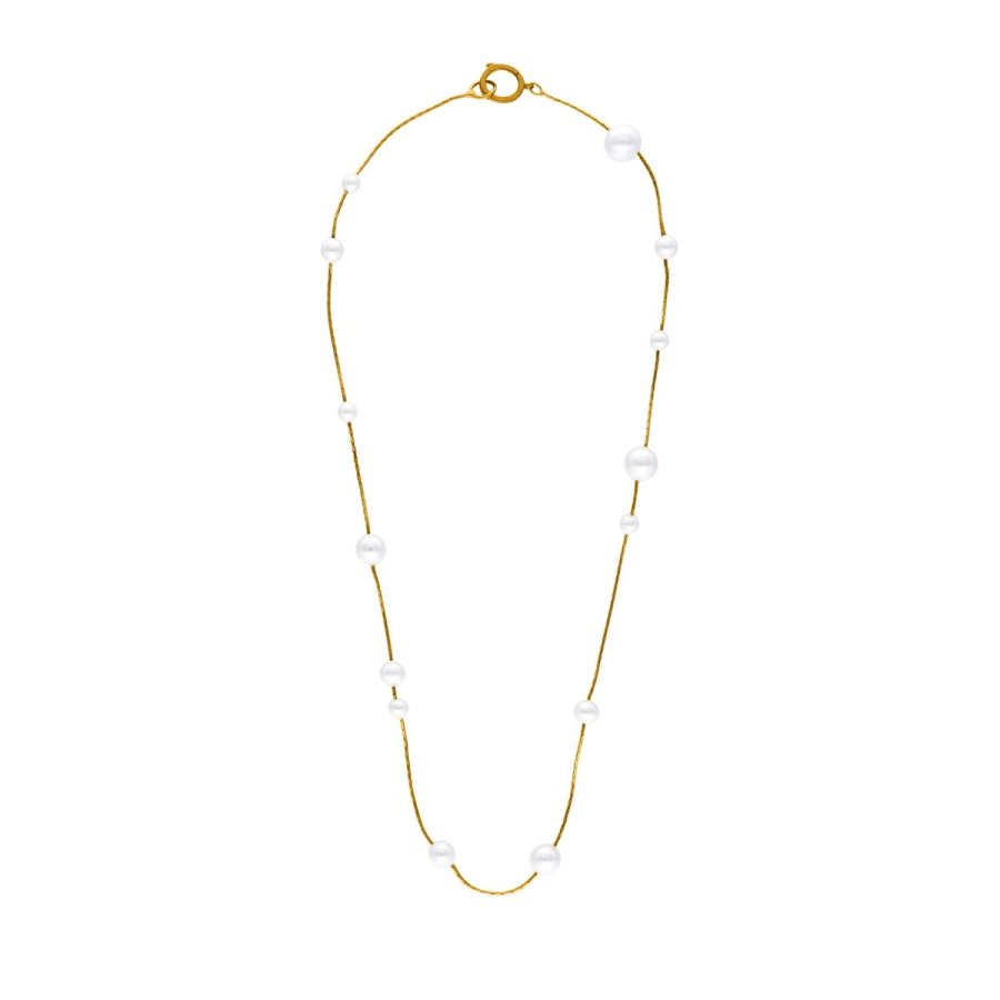 Halsk�de til kvinder Majorica 17288.01.1.N40.530.1 Gylden #1