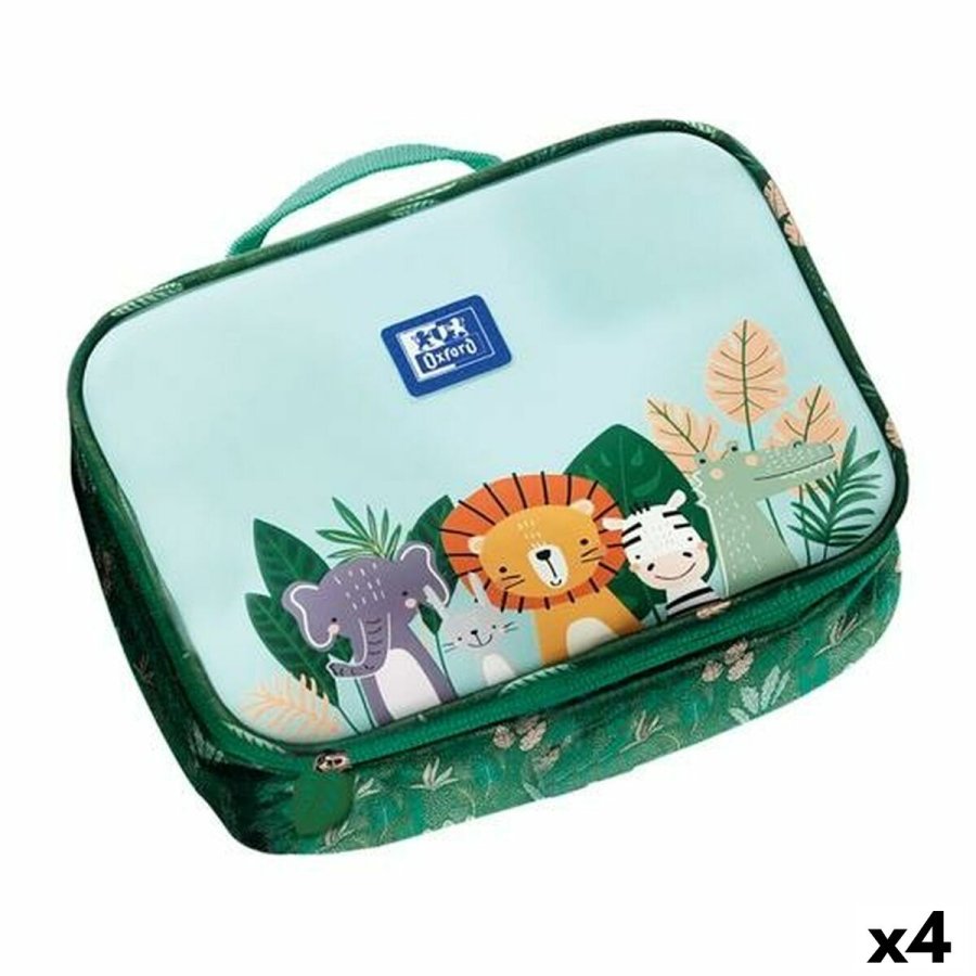 Termomadkasse Oxford Multifarvet 22 x 17 x 7 cm (4 enheder) #1