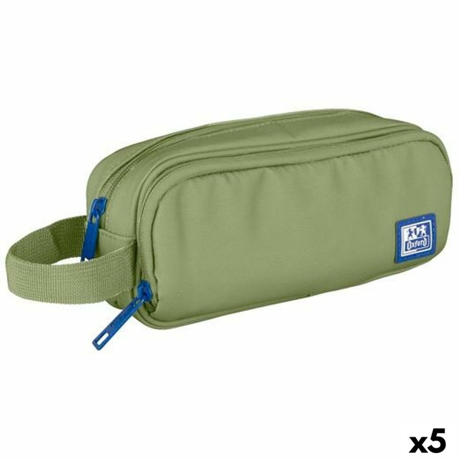 Penalhus Oxford KANGOO YOUNG PROOF B-SMART Grn 22,5 x 9,5 x 7 cm (5 enheder) #1