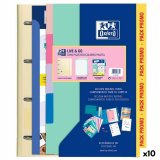 Ringbind Oxford EUROPEANBINDER LIVE & GO PASTEL Multifarvet A4 (10 enheder) #1