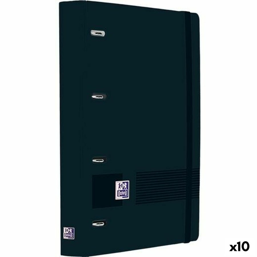 Ringbind Oxford LIVE&GO Sort A4+ (10 enheder) #1